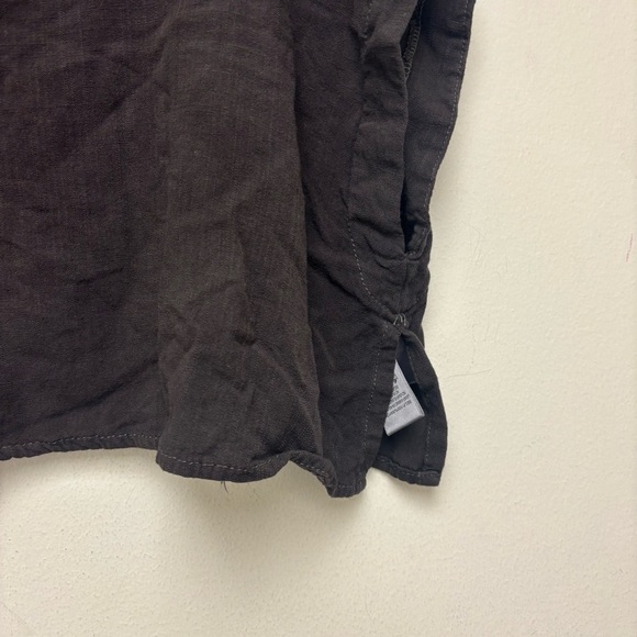 Hunter & Brown Cropped Rayon Shirt - Picture 6 of 11